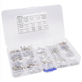 Galaxy Valley автомобилен конектор, меден 1-пинов кримп терминал за автомобилна електроника