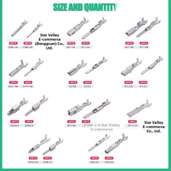 Galaxy Valley συνδετήρας αυτοκινήτου από χαλκό, 1-πολικός crimp terminal για αυτοκινητικά ηλεκτρονικά