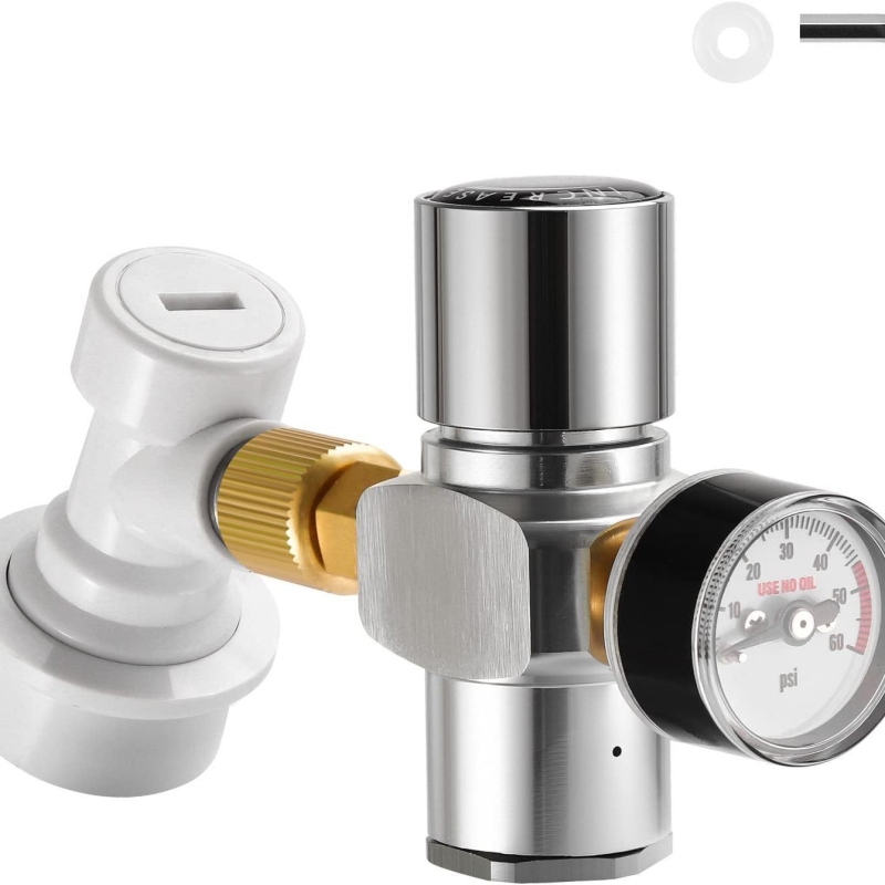 Keg CO2 reguliatorius rinkinys, nerūdijantis plienas, lengvas prabangos stilius, vyno rinkinys, pakuotė 60 vienetų, aukštos kokybės