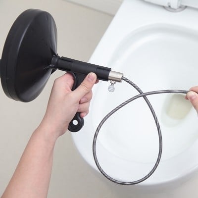 Rankinis plieno vielos vamzdžių valiklis – tinka tualetėms ir virtuvės vamzdžiams