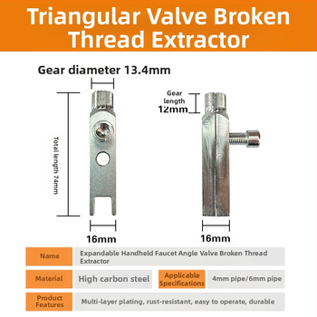 Εξαγωγέας σωληνώσεων ύδρευσης για σπασμένες βίδες και νήματα – Exhibition tool – σειρά Water pipe extractor