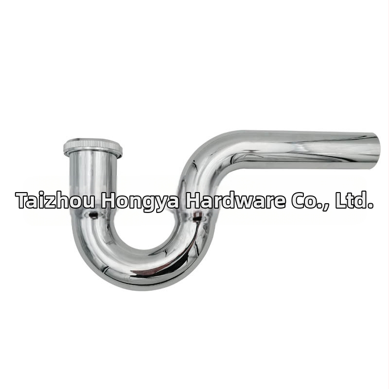 Мивка за баня, модел D-009, материал: неръждаема стомана и мед, дренаж с преливник и сифон, форма: германски стил