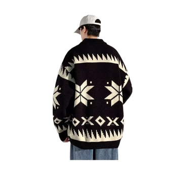 Пуловер корейски стил, с тесен силует, кръгло деколте, дълги ръкави, полиестер 60%