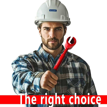 Sunkus vyrių šarvu raktas, keturi viename reguliuojamas siūlių įrankis su keičiamomis galvutėmis, nešiojamas įrankis namų priežiūrai (45# plienas, plastikinis dengimas, svoris 1,3 kg)