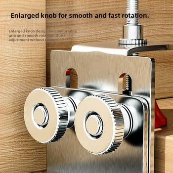 Εργαλείο εγκατάστασης θυρών ντουλαπιών — βοηθητικό εργαλείο ευθυγράμμισης για βάση, ντουλάπες κρεμαστές και γκαρνταρόμπα, πολυλειτουργικός στηρίγμα ραφιού (κατασκευή)