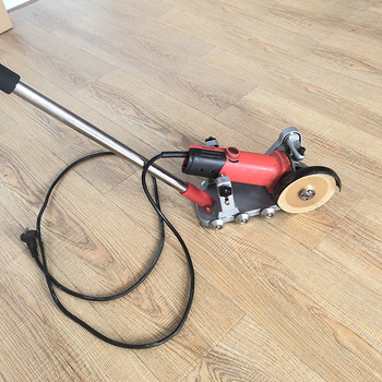 Ηλεκτρικό εργαλείο καθαρισμού αρμών πλακιδίων με αλουμινένιο βραχίονα για μετατροπή γωνιακού τροχού σε φορητό αυτοματοποιημένο εργαλείο καθαρισμού αρμών