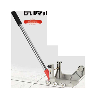 Ηλεκτρικό εργαλείο καθαρισμού αρμών πλακιδίων με αλουμινένιο βραχίονα για μετατροπή γωνιακού τροχού σε φορητό αυτοματοποιημένο εργαλείο καθαρισμού αρμών