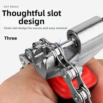 Hangkang инструмент за разглобяване на вериги за велосипеди — стоманена конструкция, многофункционален инструмент за разглобяване и монтаж на вериги за планински велосипеди