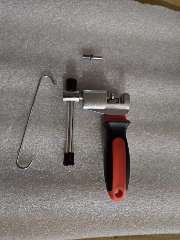 Hangkang инструмент за разглобяване на вериги за велосипеди — стоманена конструкция, многофункционален инструмент за разглобяване и монтаж на вериги за планински велосипеди