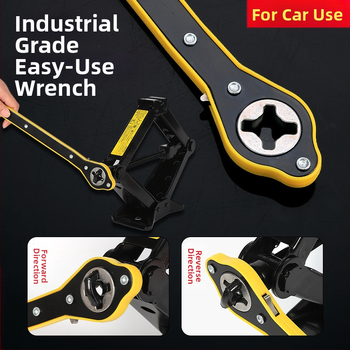 Κλειδί ροπής αυτοκινήτου με εκτεταμένο μοχλό, καθολικό ράτσετ, υψηλής περιεκτικότητας άνθρακα ατσάλι, ηλεκτροφορητική επίστρωση, βάρος 0.25 kg