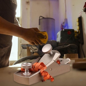 Ръчен планер за дървообработване, корпус от алуминиева сплав, европейски плосък стил, функция за оформяне на ръбове