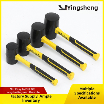 Guminis plaktukas porcelėninių plytelių montavimui, gumine galva, smūgiui atsparus, prekė Yingsheng