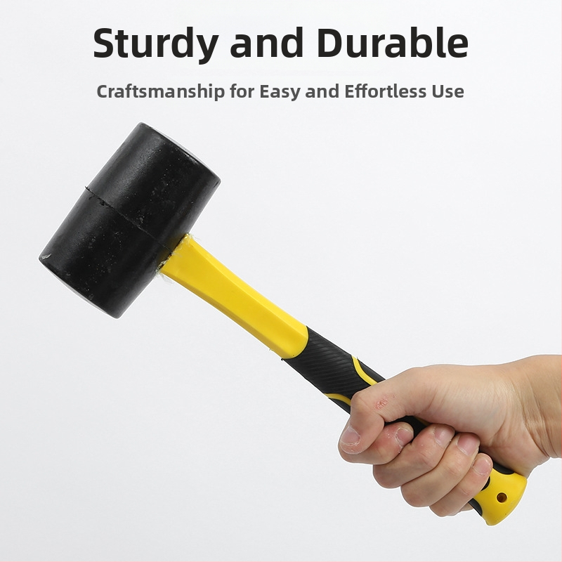 Gumené kladivo pre pokladku porcelánových dlaždíc, gumová hlava, proti rázu, značka Yingsheng