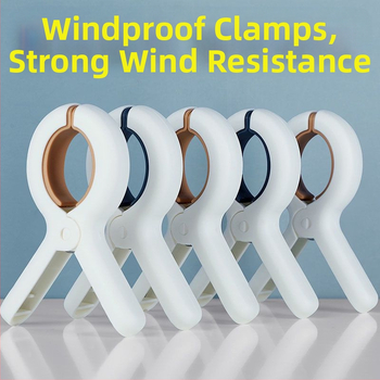 Trend plastikinis džiovinimo klipsas 203 antklodei, keturių vienetų rinkinys, bendro pobūdžio naudojimui