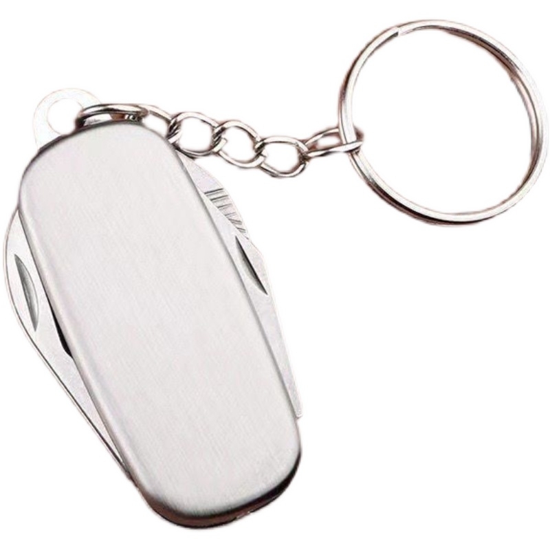 Daugiafunkcinis sulankstomas peilis lauko išlikimui, nešiojamas vaisių pjaustymo funkcija