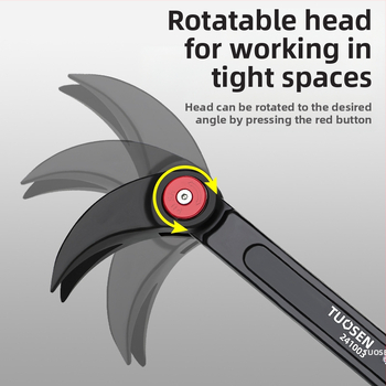 xTuosen Reguliuojamas įrankis auto padangų remontui — vinų šalinimo įrankis, pritaikomas