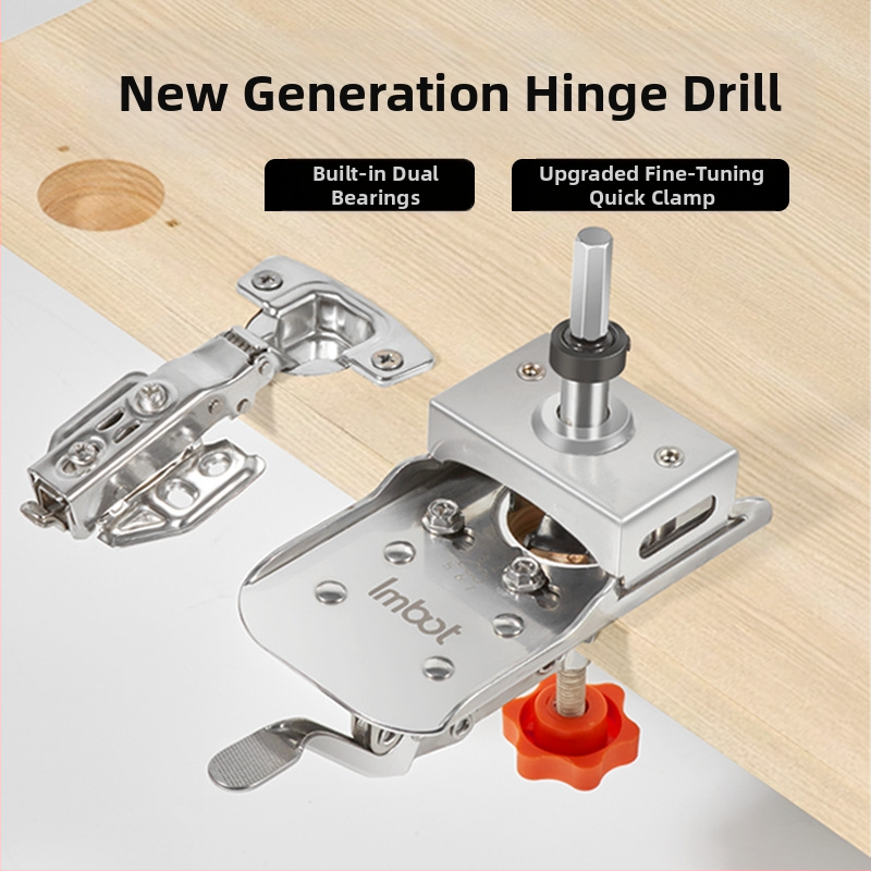 Nerūsējošā tērauda pantu pozicionēšanas caurduris ar ātru piespraušanu un ierobežojošu urbja