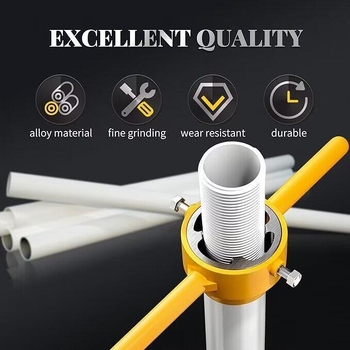 Εργαλείο χειροκίνητης κοχλίωσης PVC σωλήνων Bohui για σωλήνες ύδρευσης