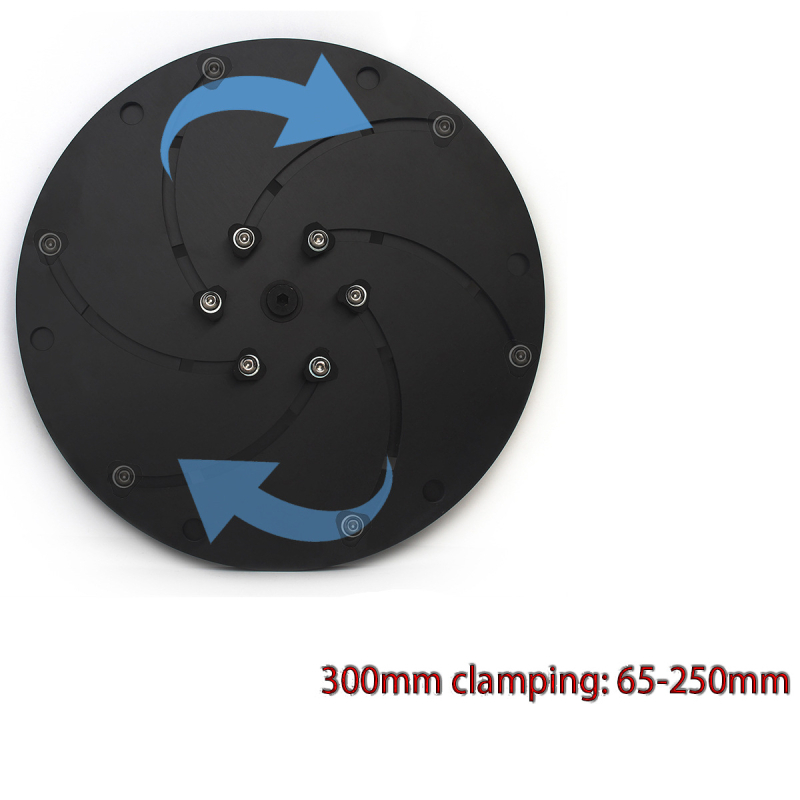 Patron auto-centrat pentru strung de lemn, M33x3.5, aliaj de aluminiu, pentru prelucrarea lemnului gol, 1 kit, Sistem Național