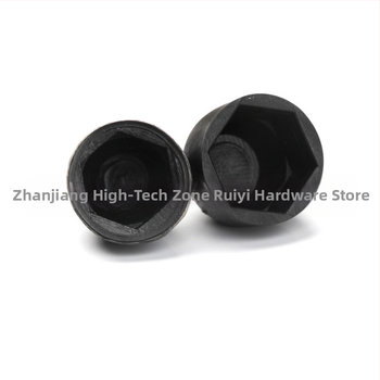 Plastikiniai šešiakampiai veržlių dangteliai, 145 vnt., GB6170-86 standarto, Klasė A