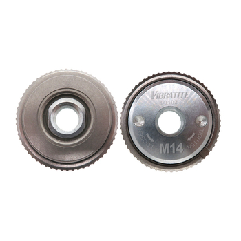 Dongyan ηλεκτρικός γωνιακός τροχός με M14 πλάκα πίεσης που κλειδώνει αυτόματα και παξιμάδι γραναζιού, διμεταλλική κατασκευή