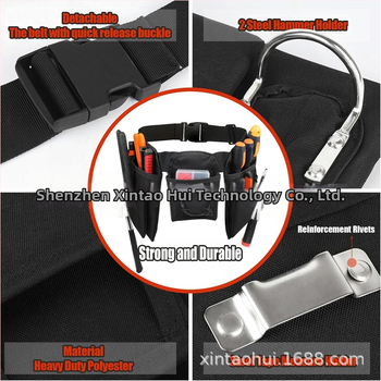 Τσάντα μέσης εργαλείων για ηλεκτρολόγους - πολυλειτουργική, ανθεκτική, ρυθμιζόμενη