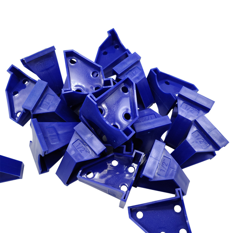 Set de 20 distanțiere pentru montaj podea din lemn, material PP, unealtă cu capete duble