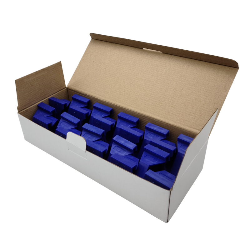 Set de 20 distanțiere pentru montaj podea din lemn, material PP, unealtă cu capete duble