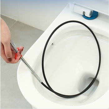 Toaleto kanalizacijos valymo lazda su keturių nagų galvute, plieninis viela, Yirunya ženklas, pakuotė 250 (Prekės ženklas: Yirunya; Medžiaga: plieninė viela; Pakuotė: 250)