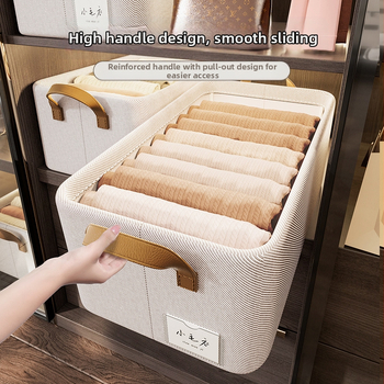 Κουτί αποθήκευσης ρούχων από βαμβακερό ύφασμα με μεταλλικό σκελετό, πτυσσόμενο και πλένεται, χωρητικότητα 26 λίτρα