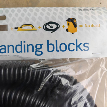 Cijev za usisavanje prašine za ručno brušenje ploče – poliuretan, marka Grinding Card