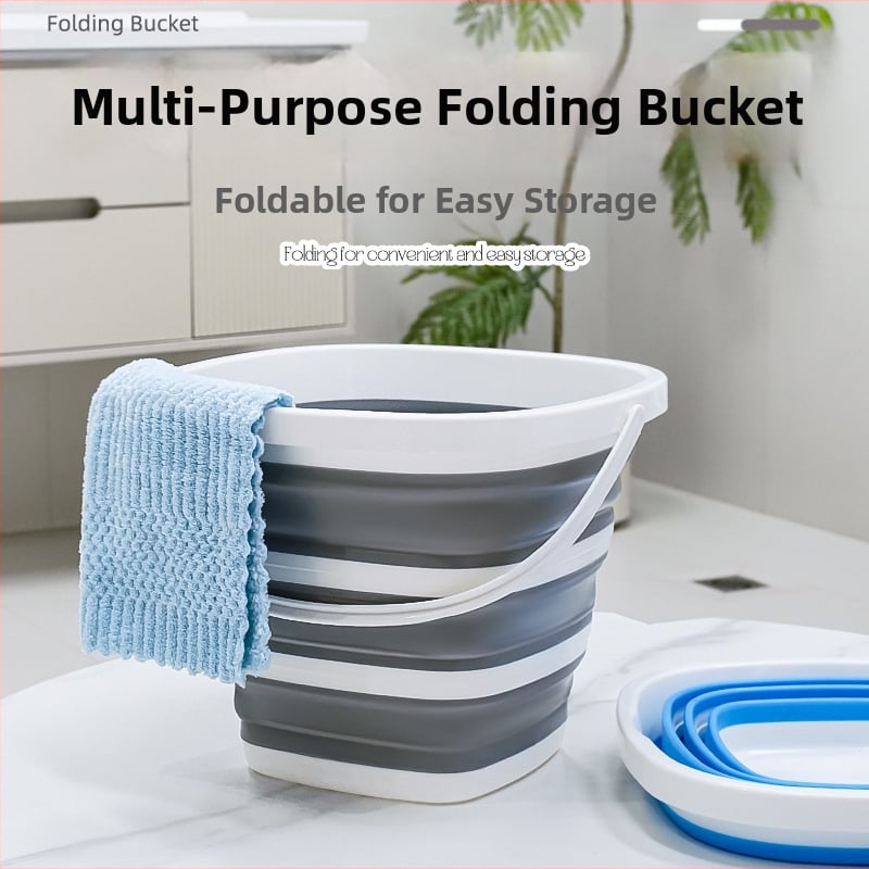 Kvadratna sklopiva plastična kanta za kućnu i putnu upotrebu — Materijal: 20213; Datum lansiranja: 20213; Bruto težina: 475