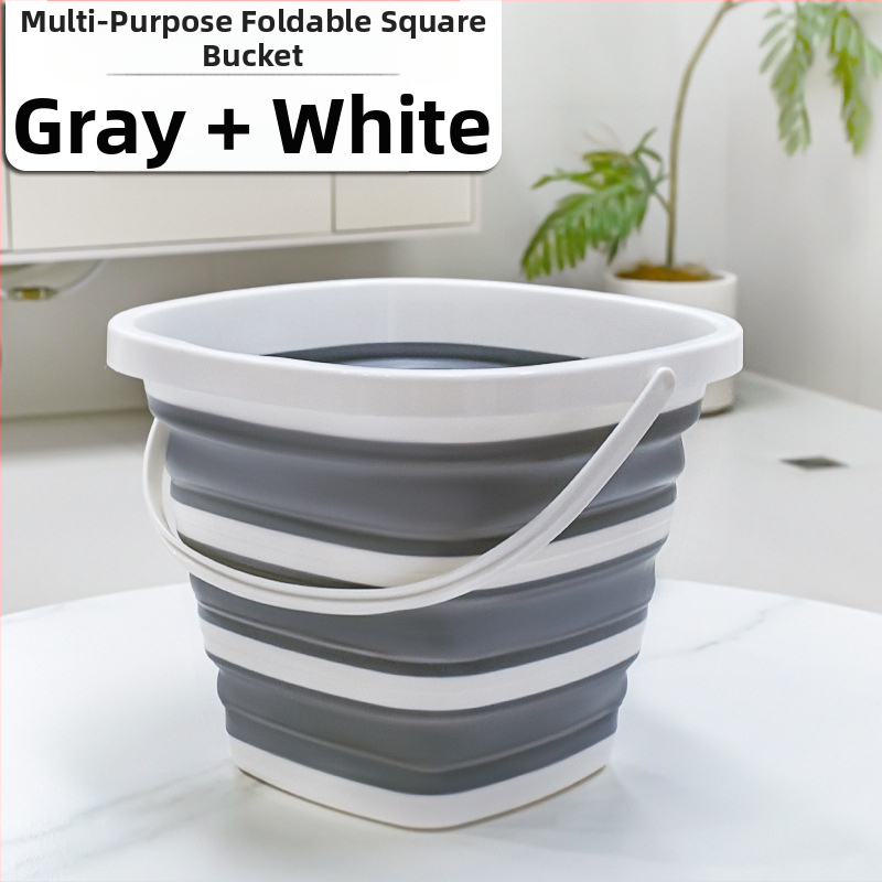 Kvadratna sklopiva plastična kanta za kućnu i putnu upotrebu — Materijal: 20213; Datum lansiranja: 20213; Bruto težina: 475