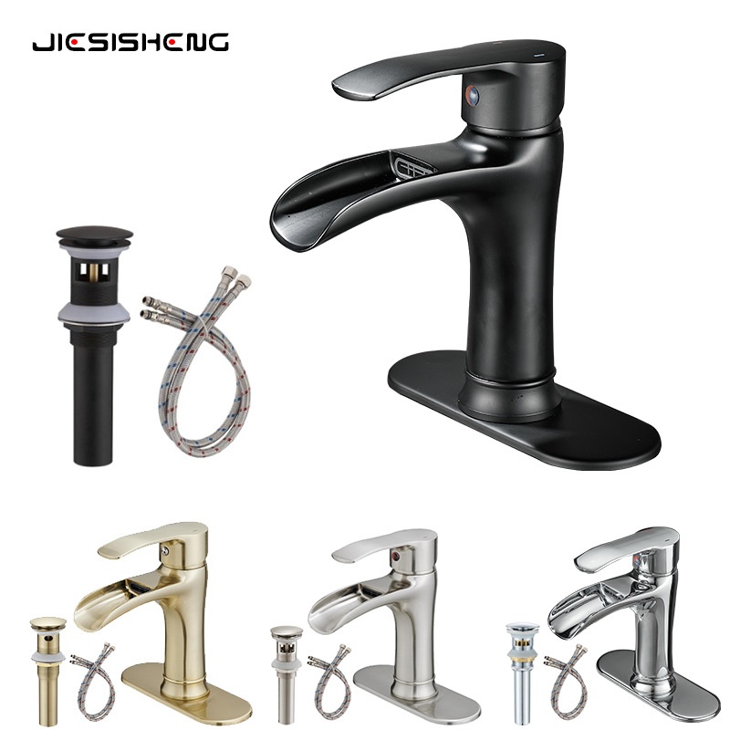 Praustuvo maišytuvas Waterfall modelis, varinis korpusas, keraminis kartridžo vožtuvas, vertikalus montavimas, maišymo maišytuvas