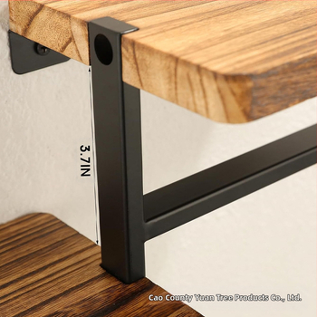 Επιτραπέζιος ράφι για χαρτοπετσέτες από ξύλο/μπαμπού, με τρία επίπεδα, πτυσσόμενος και μετακινούμενος, απλός μοντέρνος σχεδιασμός