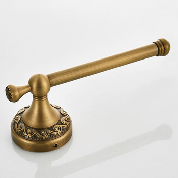 Sieninis tualeto popieriaus laikiklis, varis, antikinė apdaila, apvalus dizainas, Naujojo Kinų stilius (Medžiaga: Varis; Išvaizda: Apvalus; Paviršiaus apdaila: Antikinė; Stilius: Naujojo Kinų stilius)