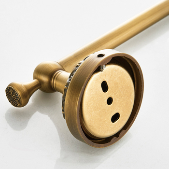 Sieninis tualeto popieriaus laikiklis, varis, antikinė apdaila, apvalus dizainas, Naujojo Kinų stilius (Medžiaga: Varis; Išvaizda: Apvalus; Paviršiaus apdaila: Antikinė; Stilius: Naujojo Kinų stilius)