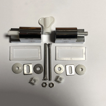 Panti za poklopac WC-a s mekanim zatvaranjem, od cinkovog legura, kvadratno kućište