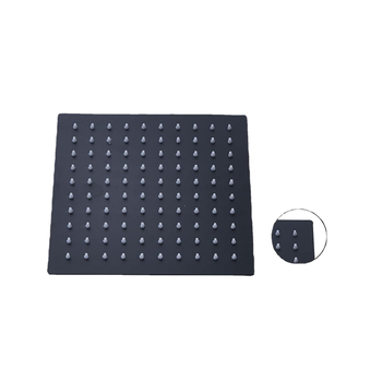 Top spray dušo galva - nerūdijantis plienas, lietaus režimas, kvadrato forma, prisukimo montavimas, modelis: Top spray shower head