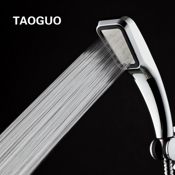 Dušo komplektas su rankiniu dušu, lietaus funkcija, plastikas, kvadratinė dušo galva, TG-300 skylės, kabinamoji įranga
