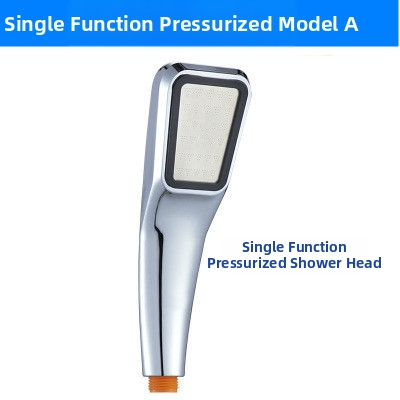 Dušo komplektas su rankiniu dušu, lietaus funkcija, plastikas, kvadratinė dušo galva, TG-300 skylės, kabinamoji įranga