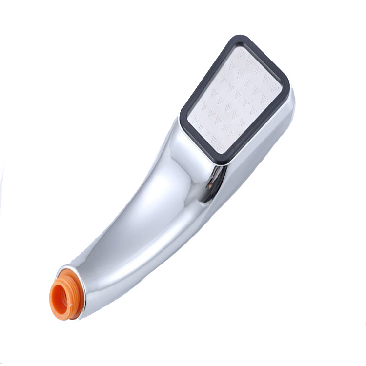 Dušo komplektas su rankiniu dušu, lietaus funkcija, plastikas, kvadratinė dušo galva, TG-300 skylės, kabinamoji įranga