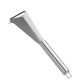 Trys viename vaisių ruošimo įrankis: nulupti, supjaustyti ir raižyti peiliu – nerūdijantis plienas, pritaikomas, su įspaustu logotipu, licencijuotas privatinis ženklas