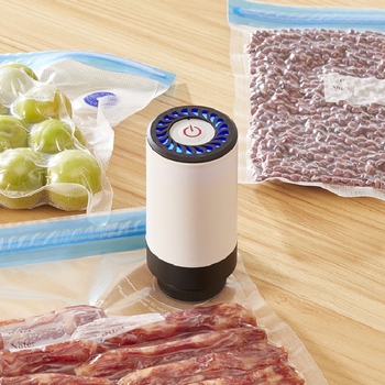Rankinis vakuuminis įrenginys maisto laikymui — USB įkrovimas, 5V, 5W, talpa mažiau nei 500 ml, PP+ABS