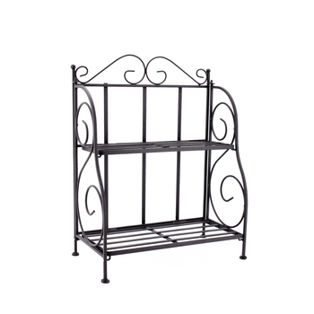 Πτυσσόμενος επιτραπέζιος ράφι αποθήκευσης κουζίνας και μπάνιου, διόροφος, πολυλειτουργικός