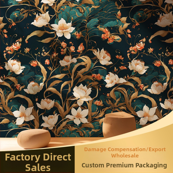 Lipnios PVC sienų tapetai — PVC medžiaga, PVC sluoksnis, dekoratyvinio stiliaus ypatingas efektas