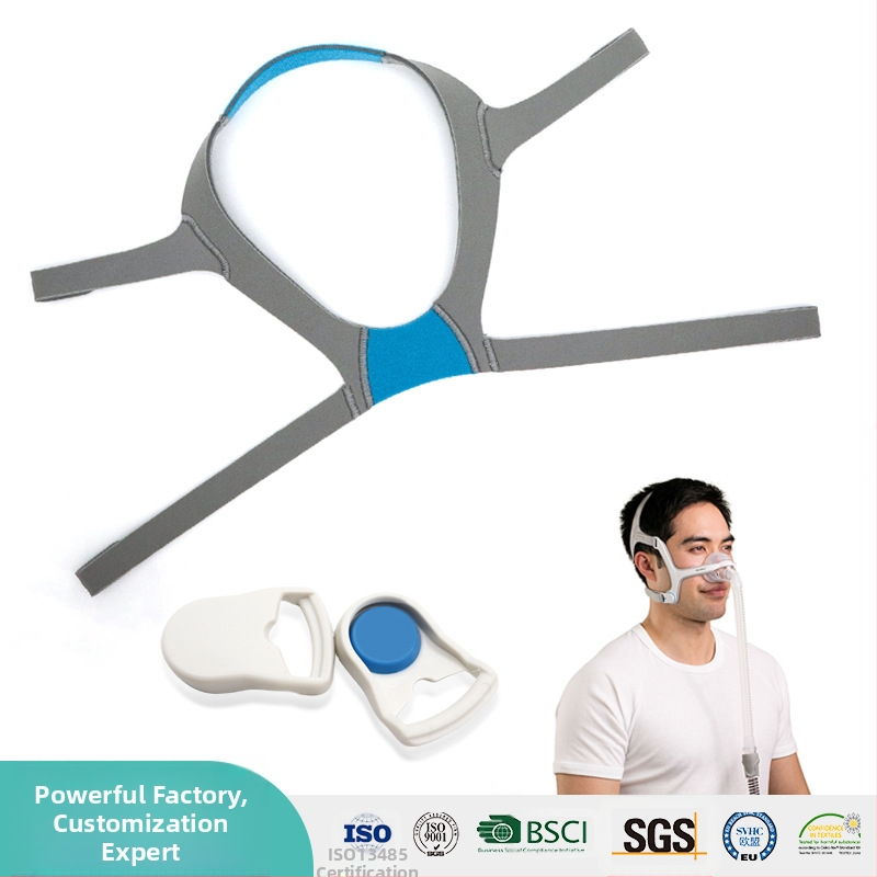 Velcro siksna CPAP maskām | Materiāls: neilons, sajaukts; Sajaukums: neilons + PU kokvilna + fleece audums; Zīmols: Xinwei; Medicīniskie piederumi