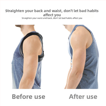 Laikysenos koreguojanti diržas – reguliuojama, kvėpuojanti, nematomo dizaino skirta sėdėjimui; ortotinė juosta. Prekės ženklas: Foot Product Exchange; Modelis: Orthotic belt; Rinka pradėta: 2021; Licencijuota privati etiketė: Taip