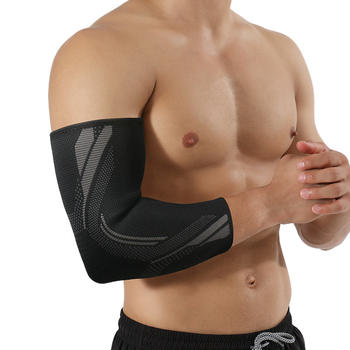 Nailoninės alkūnių apsaugos, neslystančios, tinkamos visoms sporto šakoms, suaugusiems