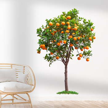 Διακοσμητικό αυτοκόλλητο τοίχου από PVC με μοτίβο φυτών/δέντρου, αδιάβροχο, μοντέρνος μινιμαλιστικός διακοσμητικός σχεδιασμός για σαλόνι και υπνοδωμάτιο.